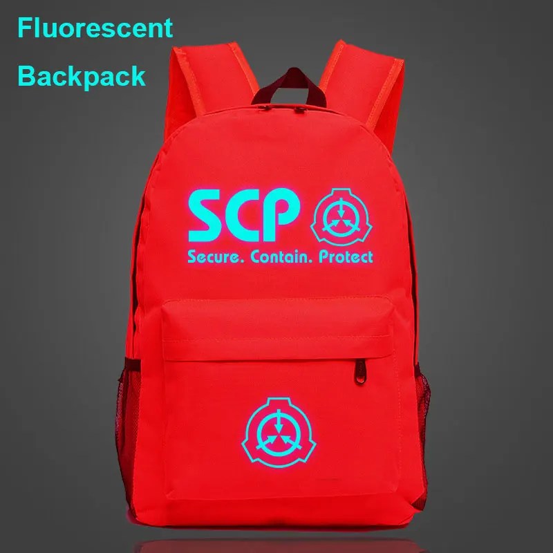 Флуоресцентный светящийся Galaxy SCP школьный рюкзак с буквами для мальчиков женский рюкзак подростковые школьные сумки мужские детские школьные рюкзаки - Цвет: 675-11