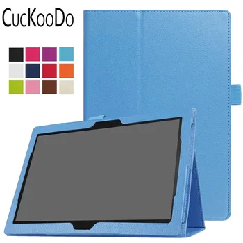 

CucKooDo 50Pcs/lot Folio Premium PU Leather Slim Stand Case For Lenovo Tab 4 10.0 (TB-X304F)/Lenovo Tab 4 10.0 Plus (TB-X704F/N)