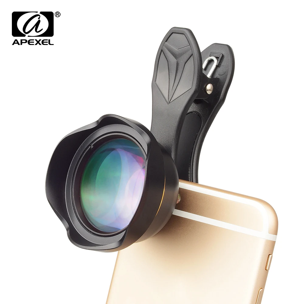 APEXEL Lens 3X Telephoto Lens HD Cell Phone Camera Lens 3X AS Close