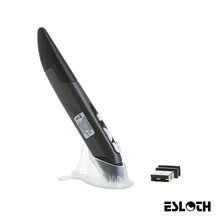 Esloth Беспроводной 2.4 ГГц 10 м Мышь предсказать почерк Мышь рабочего стола, mac OS ноутбук Беспроводной оптический Мышь ручка