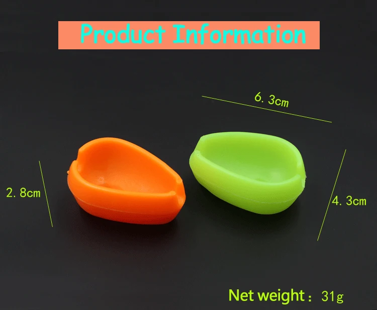 JIGEECARP 1PC Carp Fishing Inline Method Mould Carp Bait Feeding Form Tool Quick Durable Plastic Fishing Feeder Bait Mould Tool