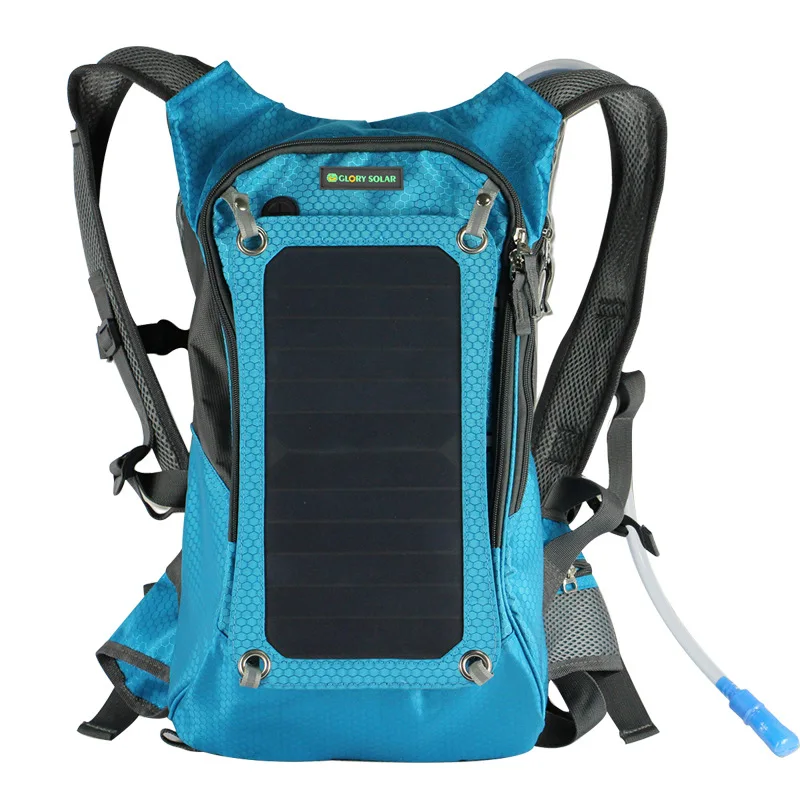 Solar backpack with solar power board travel bag solar energy to charge