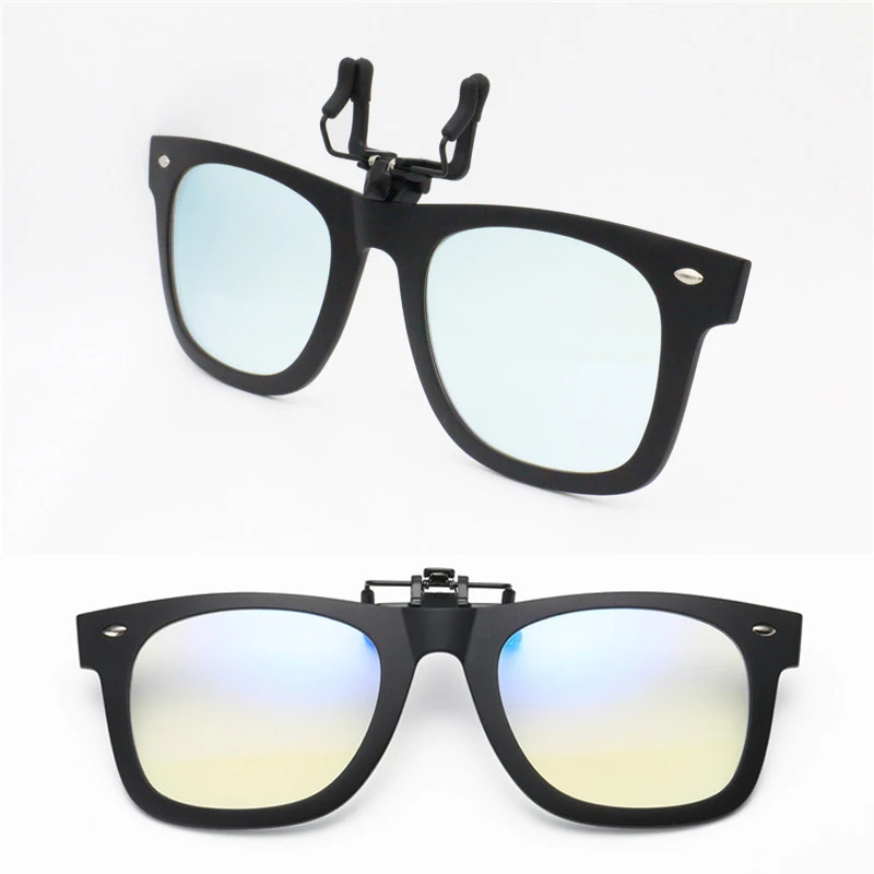 blue light block glasse clip on UV400 protection glasses lenses for