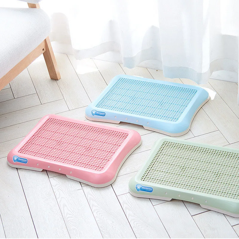 

Lattice Dog Toilet Potty Pet Toilet for Dogs Cat Puppy Litter Tray Training Toilet Easy to Clean Pet Product 47 x 35 x 5cm