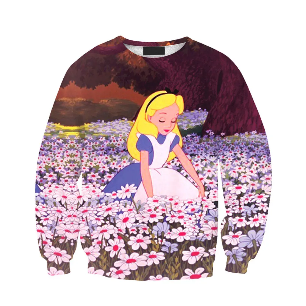 

Sailor Moon New Fashion Autumn Princess Serenity Crewneck Sweatshirt 3D Print Women/Men Pullover Hoodie Long Shirt Crewneck