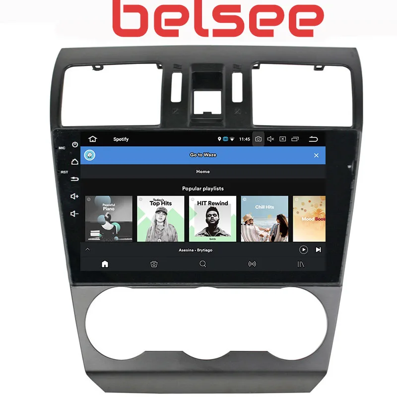 Belsee Восьмиядерный PX5 Android 9,0 64 Гб головное устройство gps Navi HD радио мультимедиа для Subaru Forester WRX XV 2013