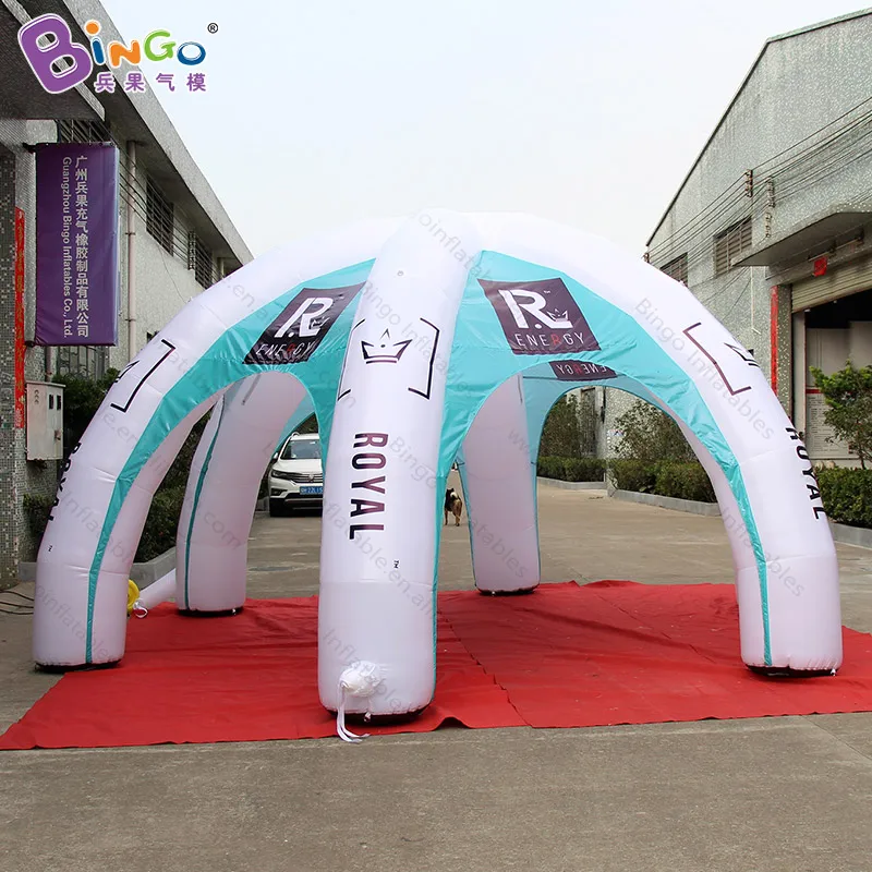  Customized 6X3 meters inflatable tent with 6 pillars / inflatable event tent with LOGO printing toy