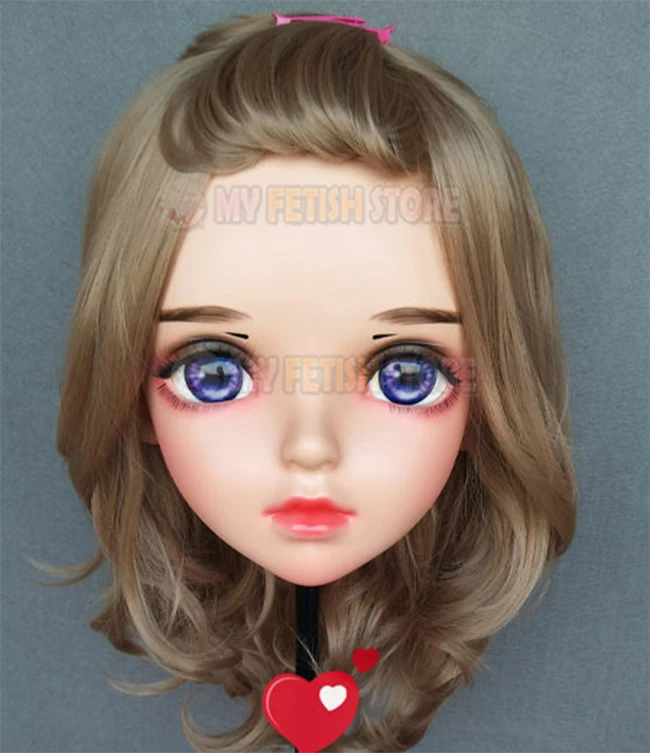 (Miao 10) женские милые девушки смолы половина головы кигуруми BJD маска косплей