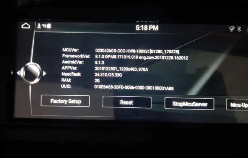Android 8.1 bmw