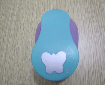 

free shipping 2"(5.0cm) round butterfly shape EVA foam craft punch DIY greeting card handmade puncher Scrapbook Handmade