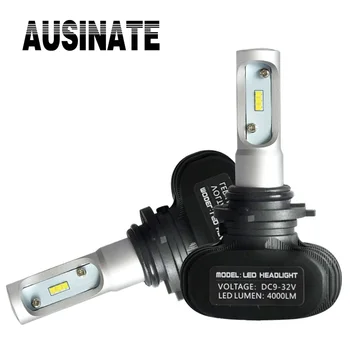 

1 pair 9006 HB4 LED car Headlight car accessories super bright Fog Light 6500K Super White 8000LM 50W Automotive lamps