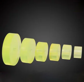 

1pcs 50mm-200mm OD Polyurethane pad solid damping buffer machinable plastic round bar natural pin 30mm length