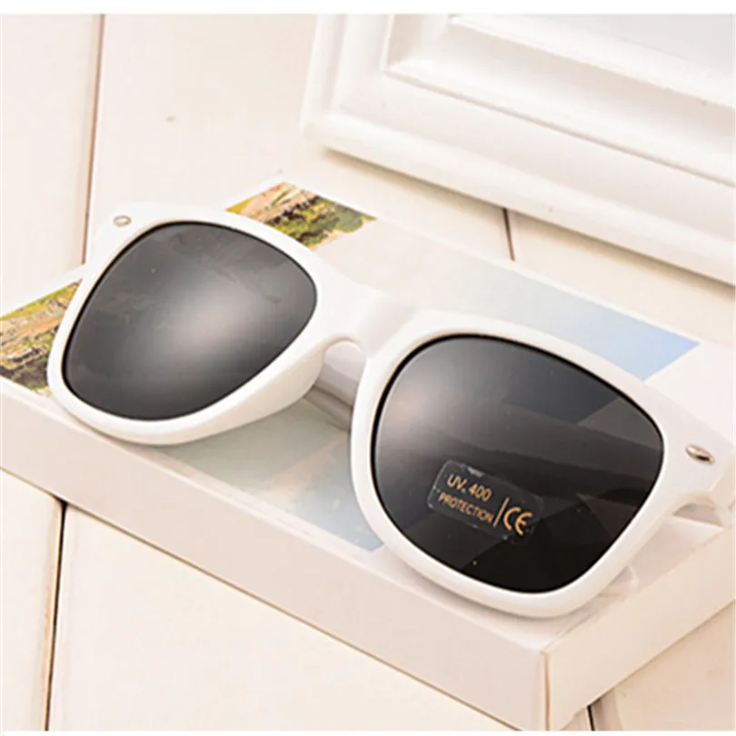 Солнцезащитные очки для женщин и мужчин с защитой от ультрафиолета UV400, солнцезащитные очки для женщин и мужчин, солнцезащитные очки - Цвет линз: White