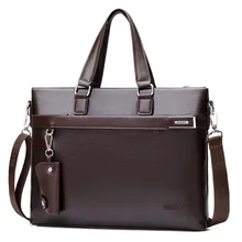 Акции модный большой мужской портфель из искусственной кожи мужские сумки Деловые Брендовые мужские портфели сумки оптом высокого качества
