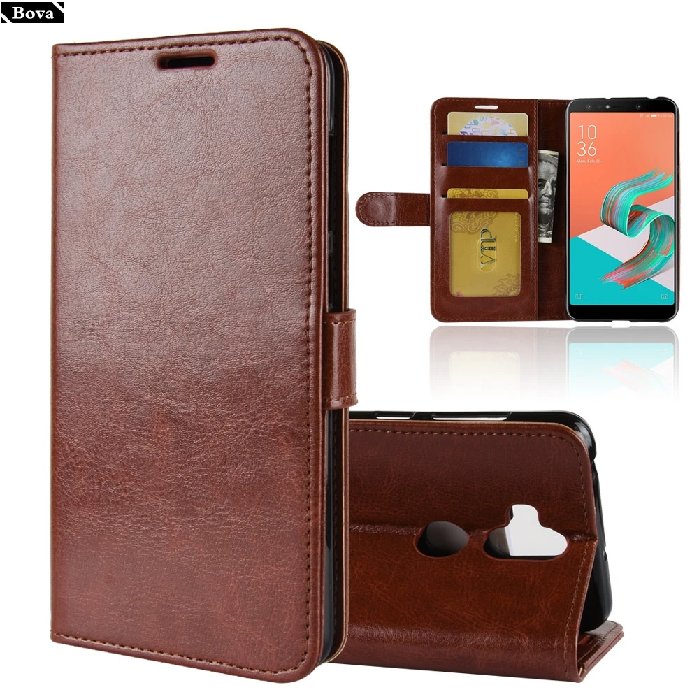 

Pu Leather Case for ASUS Zenfone 5 Lite ZC600KL Case card holder cover case for ASUS Zenfone 5z ZS620KL Flip Case