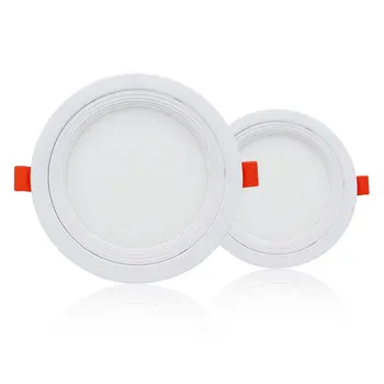 

[DBF]Ultra Thin 3W 5W 7W 9W 12W 15W 18W Round LED Panel Downlight Not Dimmable Recessed Ceiling Lamp AC85-265V Home Indoor Light