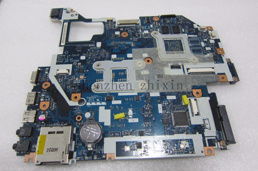 Материнская плата для ноутбука ACER aspire E1 531G NV56E Q5WV1 системная NBM5711001 GT620M HM77 полный
