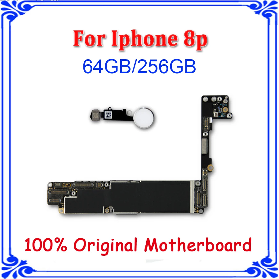 Replacement Motherboard for iphone 8 plus 8P 5.5 inch mainboard 64GB