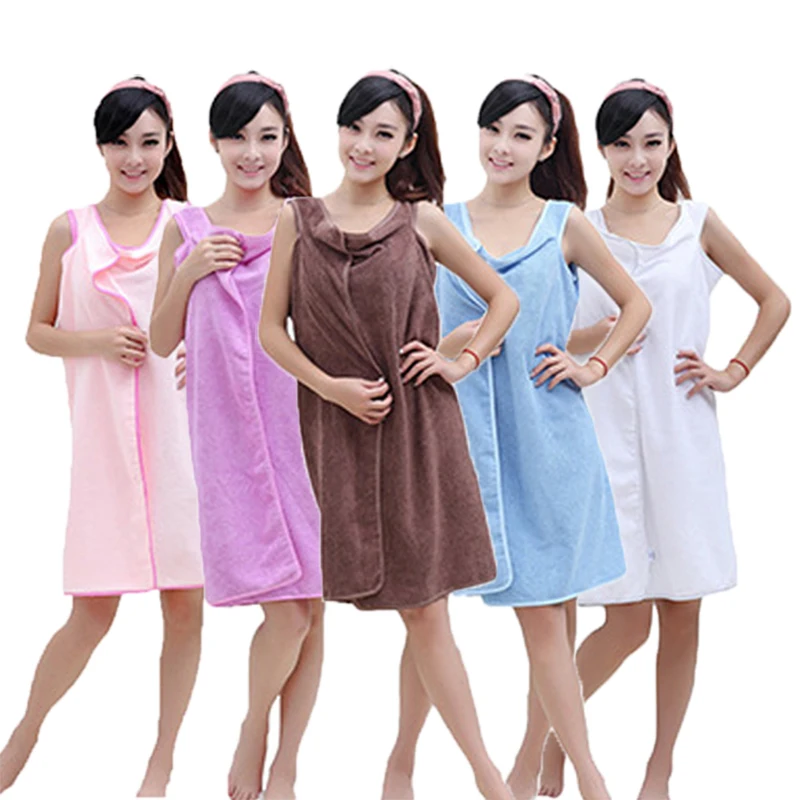 Hot Creative Multifunctional Girls Bath Towel Microfiber towels ...