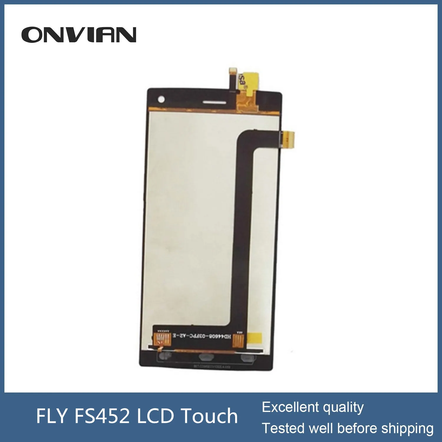 

Good tested touch screen digitizer panel Sensor + LCD display for Fly IQ4512 EVO Chic 4 Quad smartphone parts with wholesale