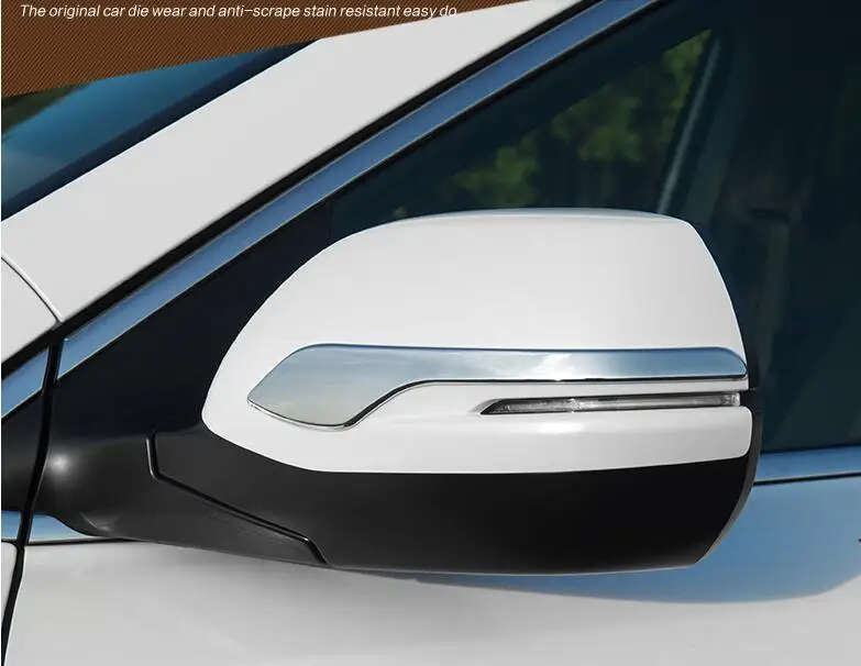 Для 2012 2016 Honda CRV CR V зеркало заднего вида отделка ABS Chrome Side защитная лента для
