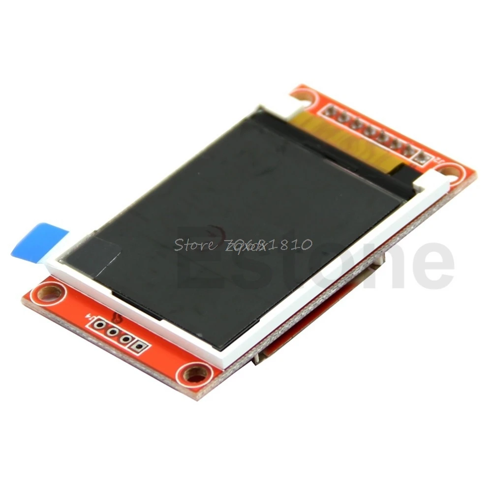 1 8 &quotсерийный 128X160 SPI TFT LCD модуль Дисплей + PCB адаптер питания IC SD розетка оптовая