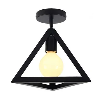 

Brand New Metal Cage Ceiling Lamp Black LED Mini 1 Lamp Modern Ceiling Lamp Interior Ceiling Lamp 220V