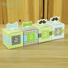 10pcs Creative Bowtie Beard Candy Box Packing Box Carton Wedding Gift Box For Birthday Party Wedding Candy Biscuit Packaging 10pcs Creative Bowtie Beard Candy Box Packing Box Carton Wedding Gift Box For Birthday Party Wedding Candy Biscuit Packaging