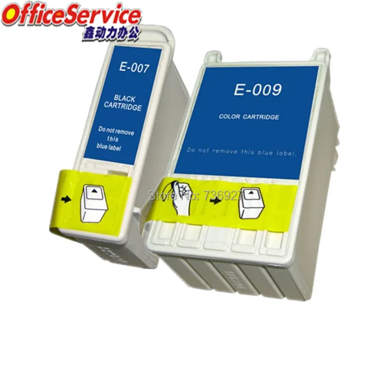 T007 T009 совместимые чернильные картриджи для Epson Stylus Photo 900 1270 1280 1290S струйный