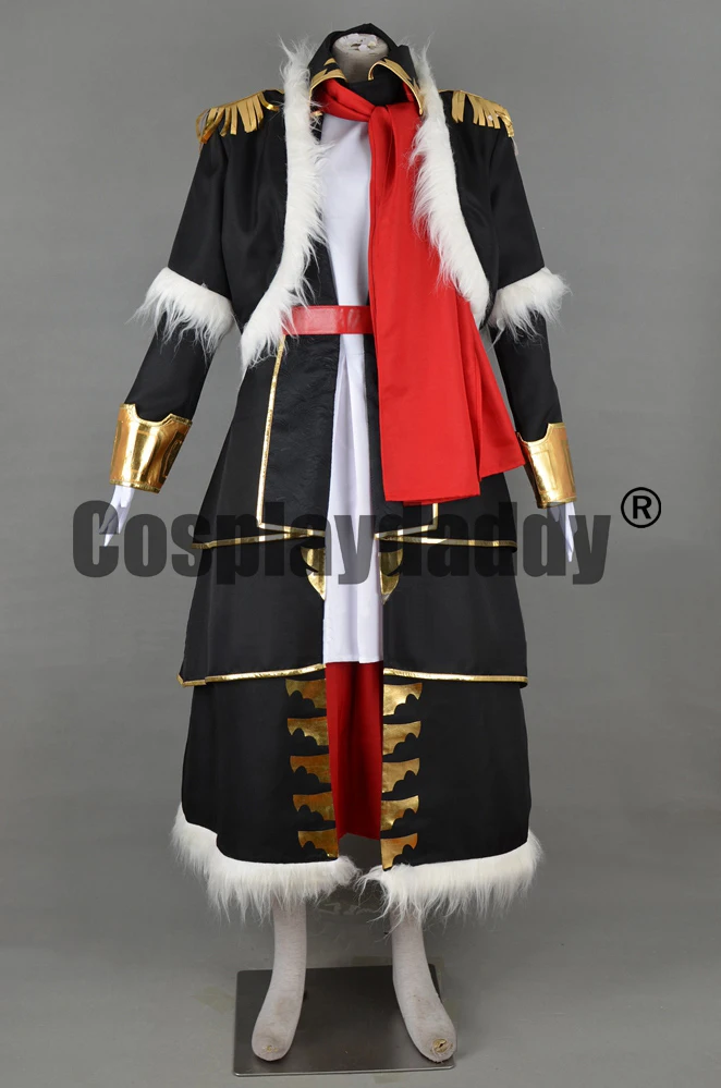 

Final Fantasy XIV: Stormblood Solus zos Galvus Solus's cloned body Ver. Uniform Outfit Game Cosplay Costume F006