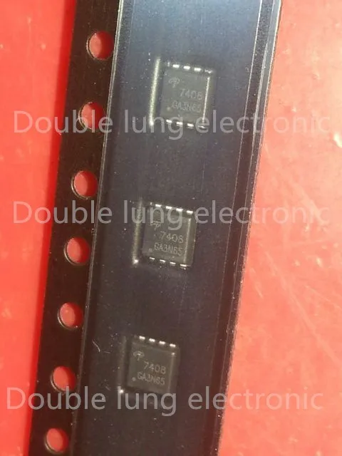 100 шт./лот Оригинал AON7408L AON7408 7408 MOSFET N-CH 30В 10A 8DFN | Электронные компоненты и
