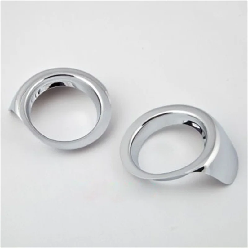 font b Exterior b font Accessories 2pcs Front Fog lights Decoration Frame with High Quality
