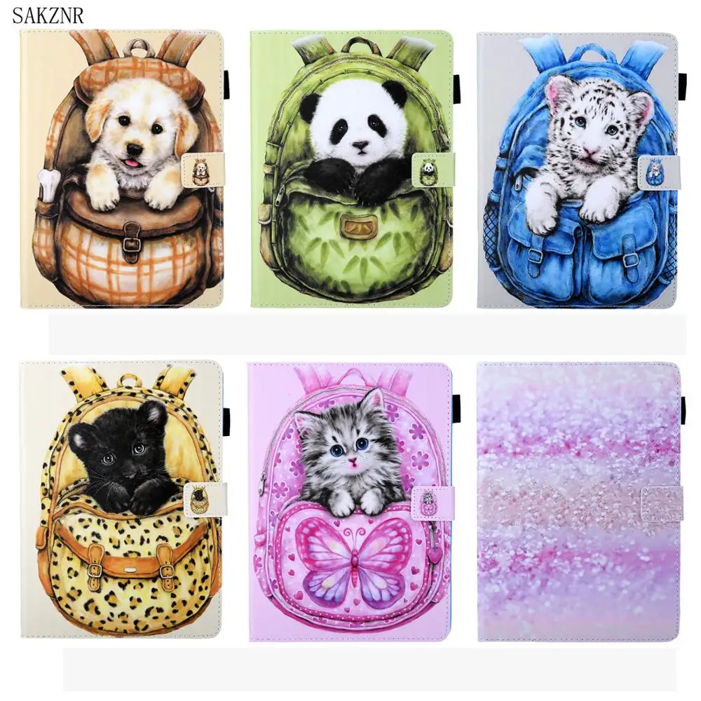 

Cute animal ipad case, painted ipad Air protector, intelligent sleep protector