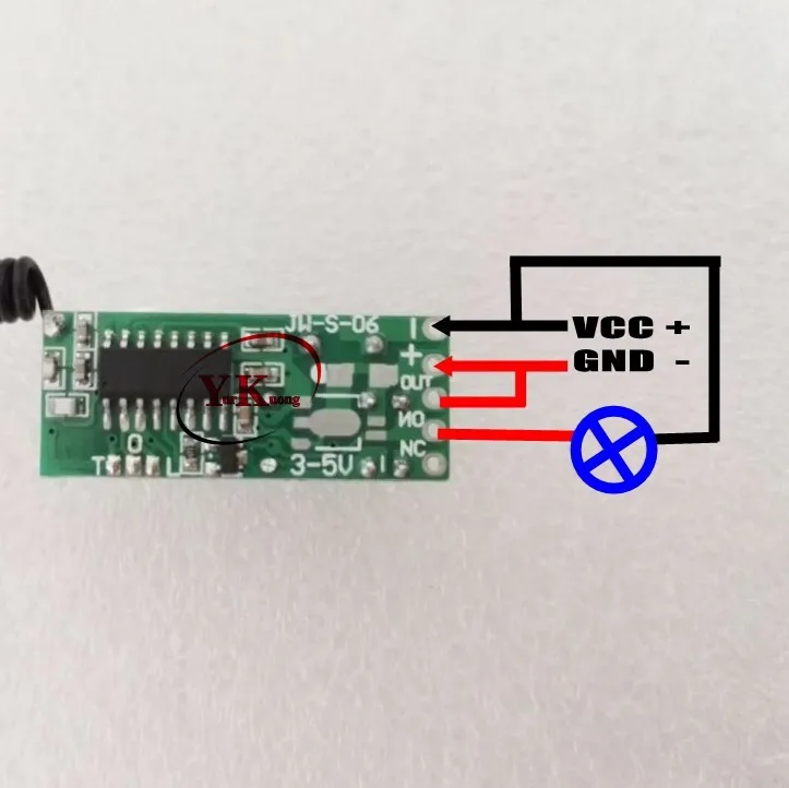 DC12V 1CH реле дистанционный переключатель 2A свяжитесь с беспроводным пультом дистанционного управления нормально открытый закрытый спросить небольшой мини Размеры 315433 Водонепроницаемый TX