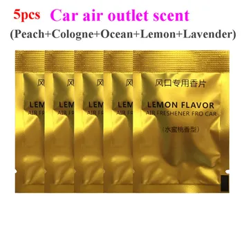 

1/4Pc Car Perfume Replacement Car Air Vent Aromatherapy Tablets Car Interior Accessories for Girls Air Freshener Car Accessories