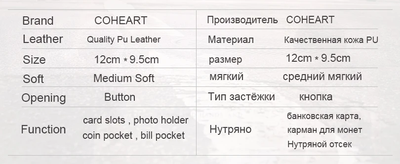 COHEART брендовый кошелек, мужские кожаные кошельки, кошелек, высокое качество, мужской клатч, кожаный кошелек, мужская сумка для денег, гарантия качества