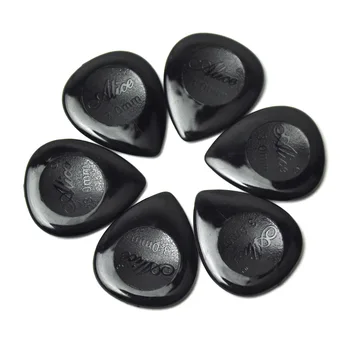 

50pcs X-Heavy 3mm Teardrop Black Guitar Picks Plectrums For Electric Guitar Jazz