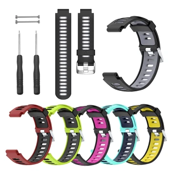 

Silicone Wrist Band Replacement For Garmin Forerunner 735XT Smart Watch Bracelet AUG-4A