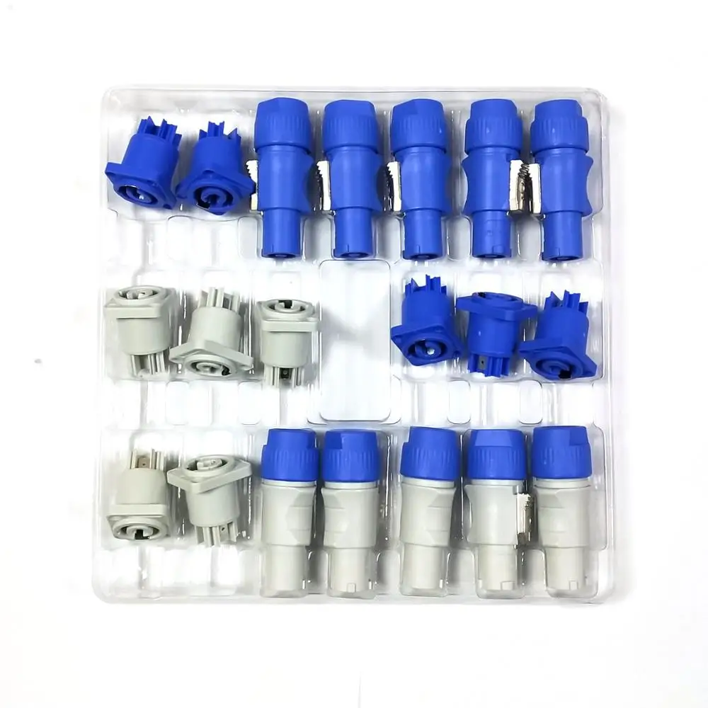 10 комплектов PowerCON тип A NAC3FCA + фотоадаптер шасси|adapter plug|adapters set |