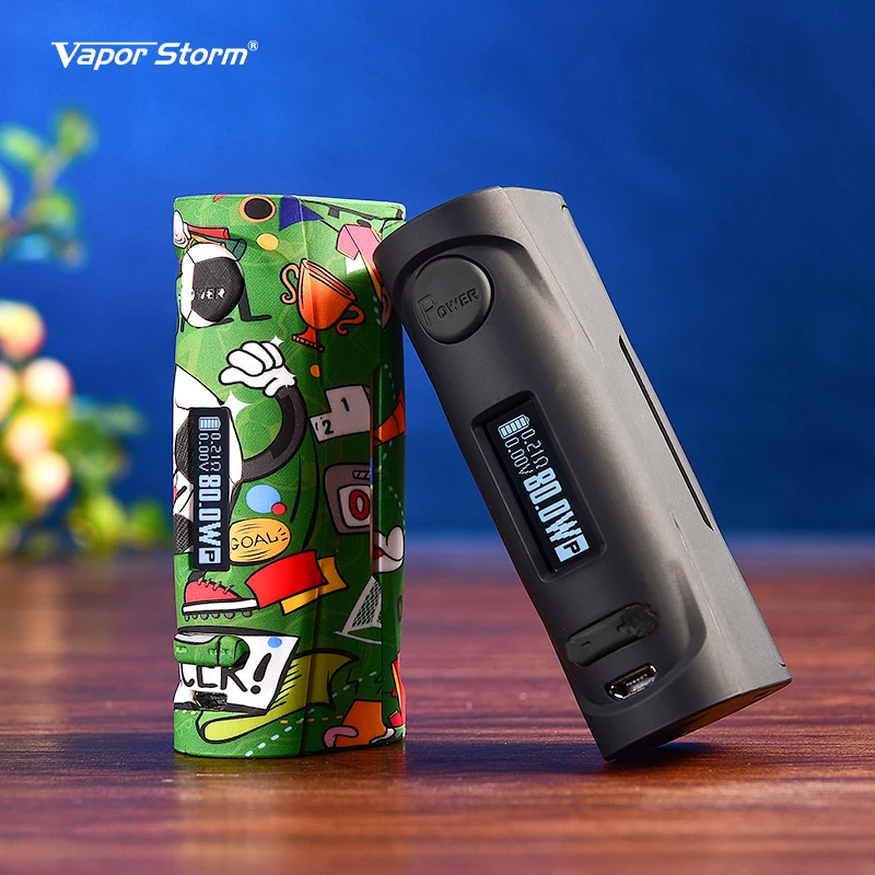 Боксмод Vapor Storm Puma Baby 80 Вт VW TC модная электронная сигарета с легкой поддержкой