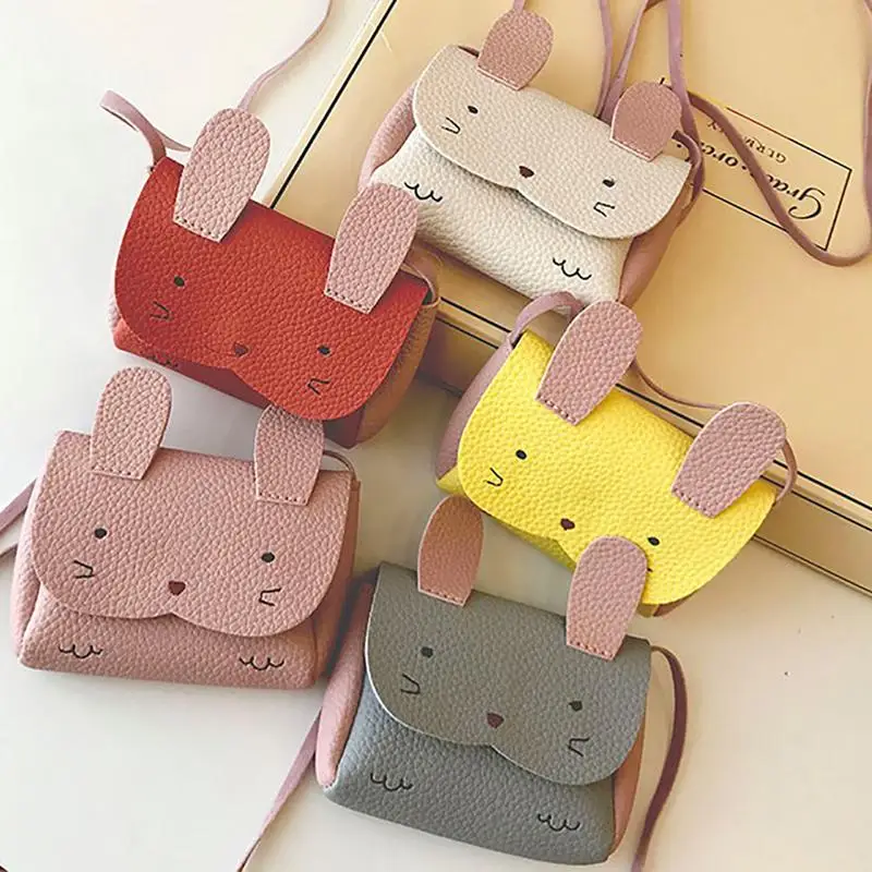 الأطفال الحقيبة الطفل الكتف Crossbody حقيبة لطيف الحيوان الكرتون محفظة نسائية للعملات المعدنية الحلوى تخزين أكياس البسيطة محفظة جلدية حقيبة ساع