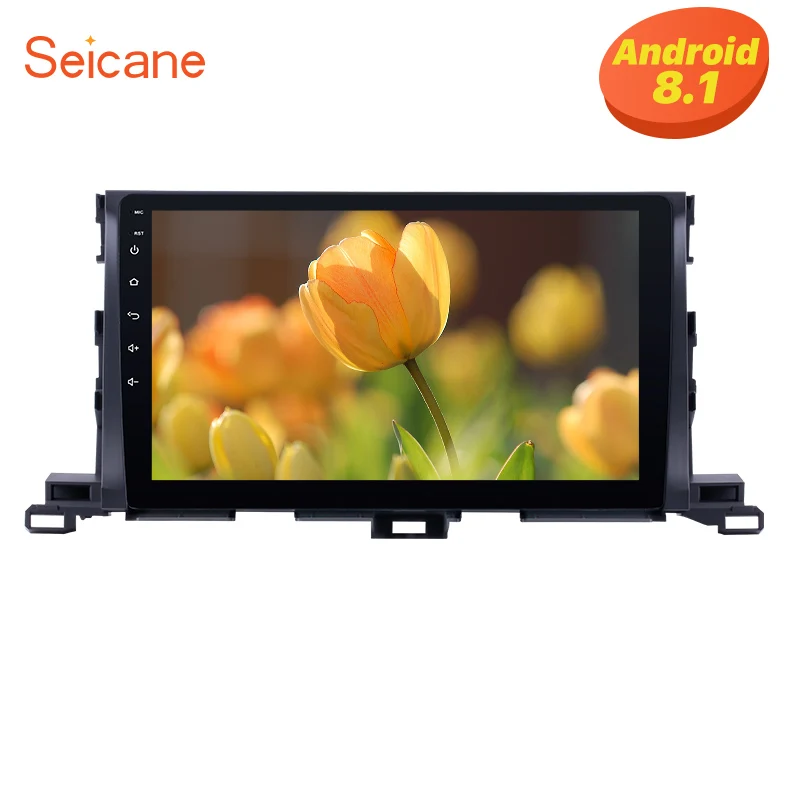 

Seicane Android 8.1 10.1" 2Din Wifi Multimedia Player For 2015 Toyota Highlander Head Unit Car Radio Audio GPS Navi Stereo