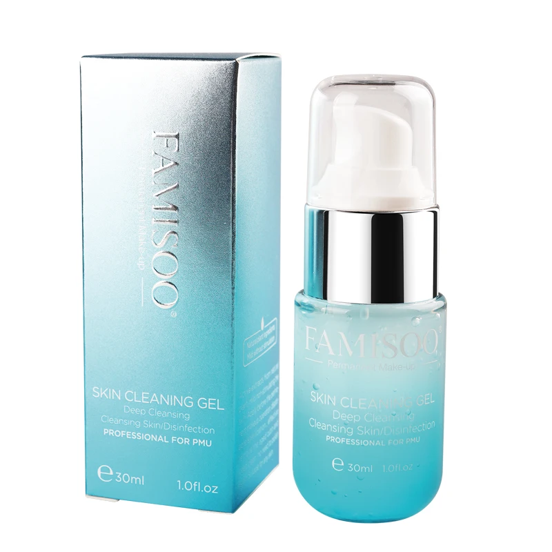 

5pcs Permanent Makeup Skin Cleaning Gel cuticle cleaning solution for eyebrow bleaching lip Exfoliating Gel rapid disinfection