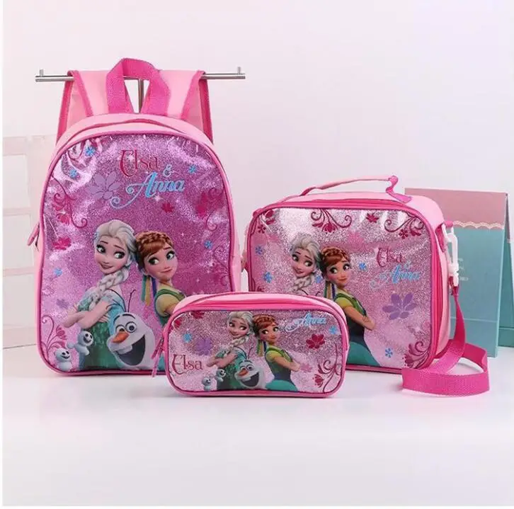 Мультяшный Mochilas Infantil Снежная королева, детский школьный рюкзак для маленьких девочек, милые рюкзаки для детского сада, детская школьная сумка Эльзы