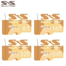 Suntrsi Memory Card High Speed Class10 Micro SD Card 64GB Cartao de Memoria 8GB 16GB Microsd Phone up to 48MB/S TF card Memory