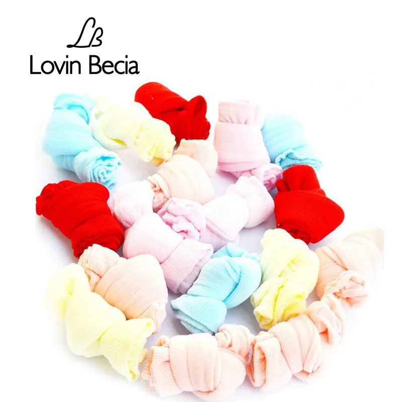 LOVIN BECIA 5 pairs/ set children's baby newborn soft short socks breathable antibacterial Elasticity Polyester boys &amp girl | Мать и