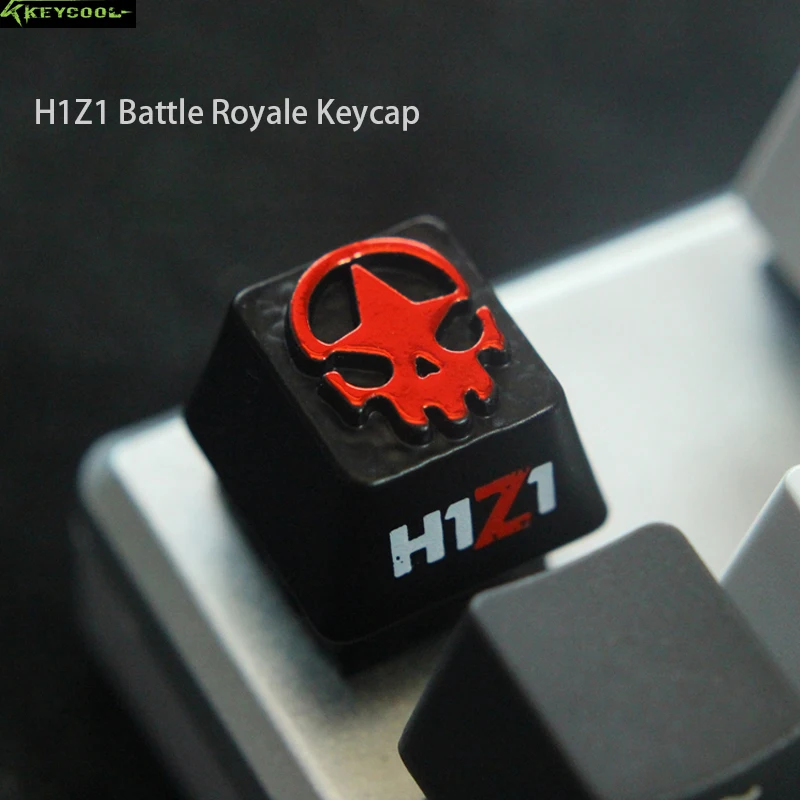 

H1Z1 Battle Royale Game Keycap R4 Height Alloy Full Metal Keyboard Keycaps For Cherry MX Switches Teclado Mecanico Keycaps