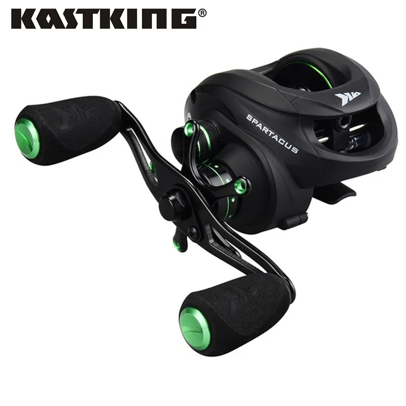 

KastKing Spartacus Multi Color 8KG Drag Freshwater Baitcasting Reel Carbon Fiber Drag 17.5 LBs Right Left Hand FIshing Reels