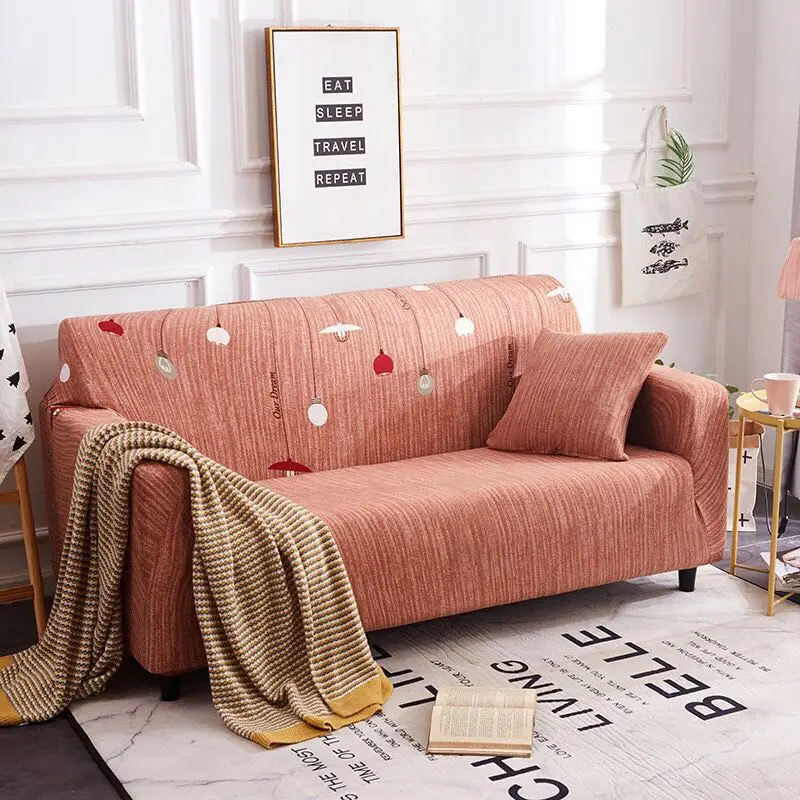 Sofa Cover-24 Мод мультфильм эластичный чехлы для диванов стрейч секционные диванные покрывала для дивана протектор 1/2/3/4 местный диванных чехлов для Гостиная - Цвет: Sofa Cover-24