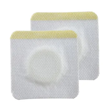 

100 pieces/lot Non-woven Medical Dressing Tape Drug patches Breathable Medicinal Wound Dressing Fixation Tape First aid Supplies
